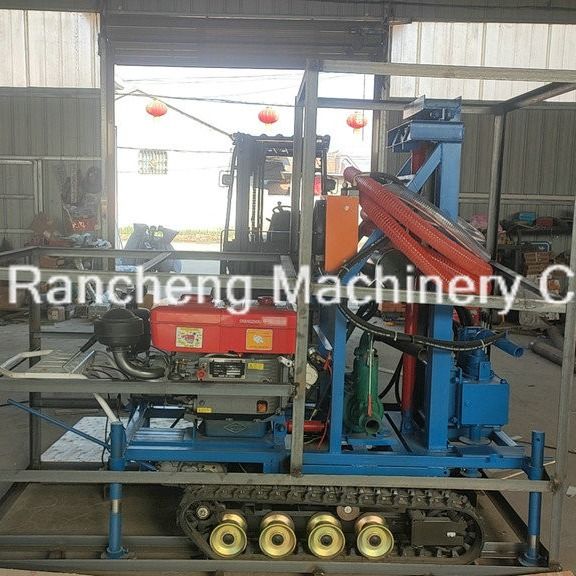 Cỗ máy khoan giếng nước di động loại Crawler 150 mét tùy chỉnh