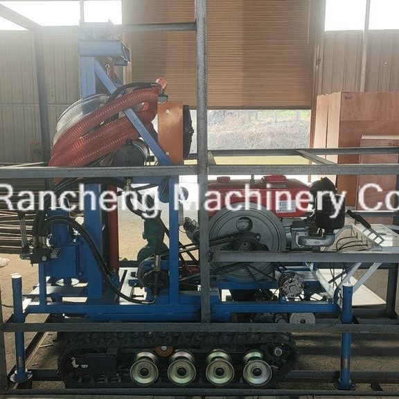 Cỗ máy khoan giếng nước di động loại Crawler 150 mét tùy chỉnh