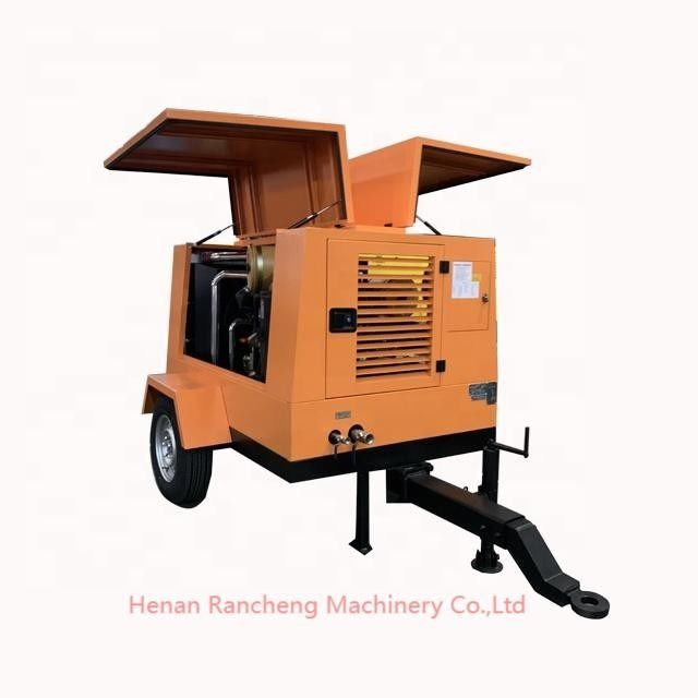 Máy nén khí vít diesel di động 1400kg 55KW cho giai đoạn nén duy nhất