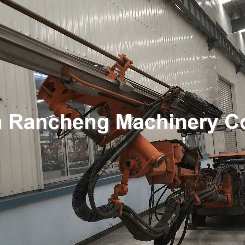 RCZ-22J All Hydraulic Tunneling Jumbo Drilling Rig 3880mm Độ sâu khoan với động cơ diesel 93KW / 125HP