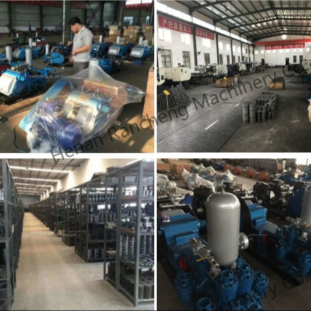 185KW Điện lực 7MPa Áp suất tối đa máy bơm bùn khoan cho dự án giếng nước sâu 1000m 7200kg