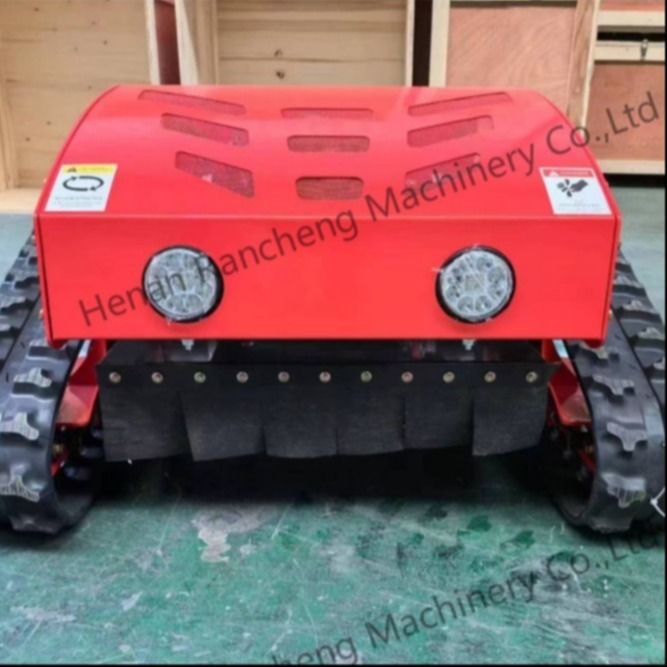 Máy cắt cỏ loại Crawler 4 bánh lai điều khiển từ xa 20mm-180mm Chiều cao cắt