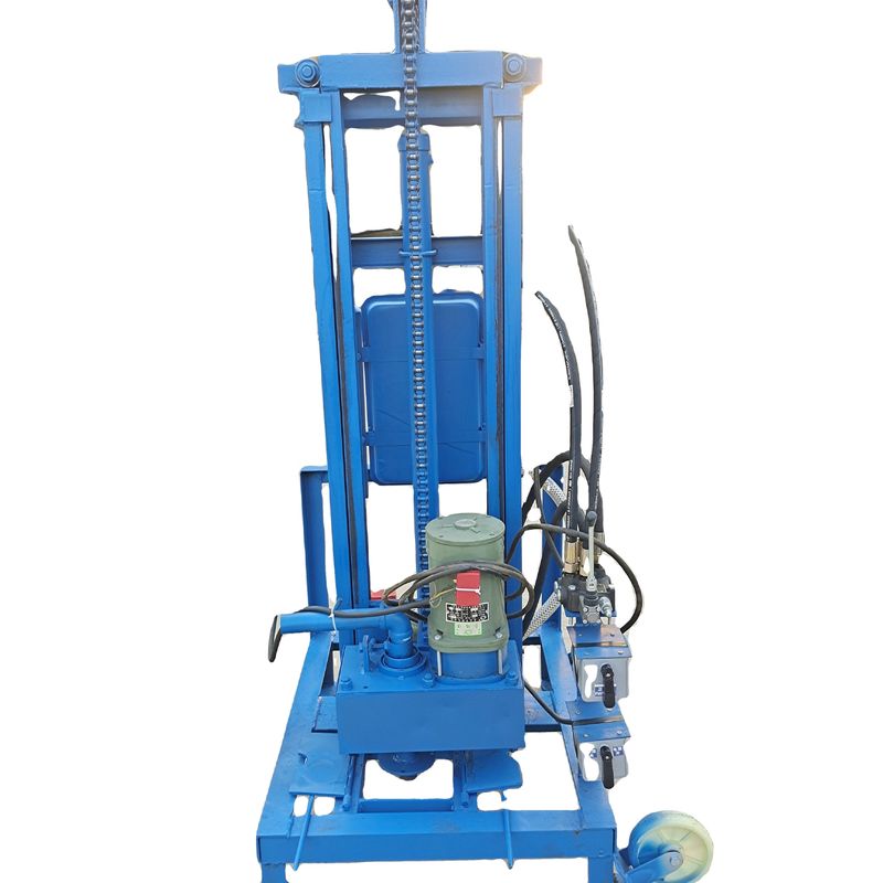 Đàn khoan thủy thủng điện di động sâu 100m với động cơ 22 mã lực 40kg tải trọng tối đa