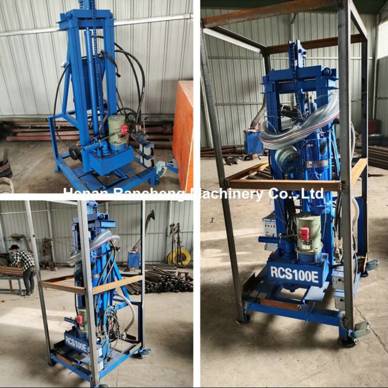 Đàn khoan thủy thủng điện di động sâu 100m với động cơ 22 mã lực 40kg tải trọng tối đa