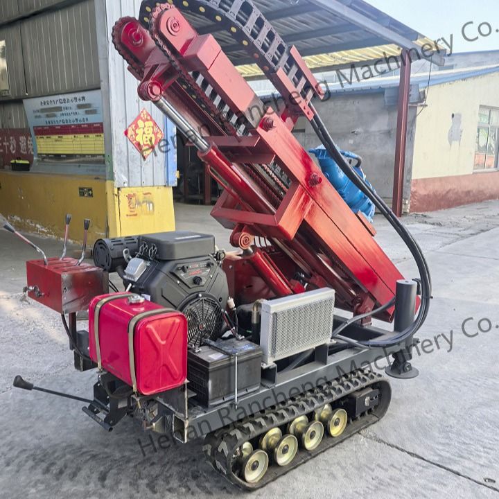 RCKM-30S Máy điều khiển đống thủy lực nhỏ để lắp đặt đống năng lượng mặt trời và khoan mini