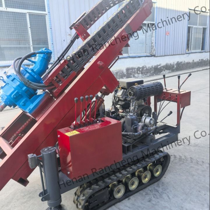 RCKM-30S Máy điều khiển đống thủy lực nhỏ cho lắp đặt đống năng lượng mặt trời với động cơ xăng 28HP
