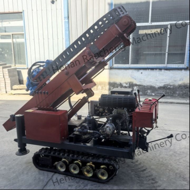 RCKM-30S Máy điều khiển đống thủy lực nhỏ cho lắp đặt đống năng lượng mặt trời với động cơ xăng 28HP