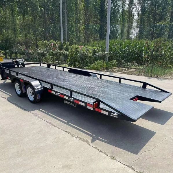 5t 5m*2.2m Platform Truck Semi Trailer Axle For Cargo Transport (Điều kiện vận chuyển hàng hóa)