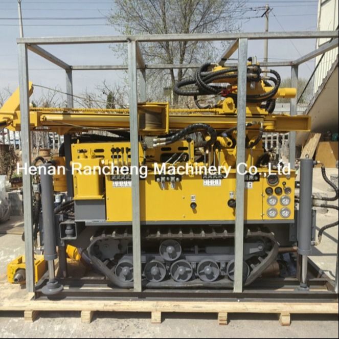Hiệu suất cao Yuchai 180m Độ sâu khoan RCF180S Máy khoan giếng nước nhỏ