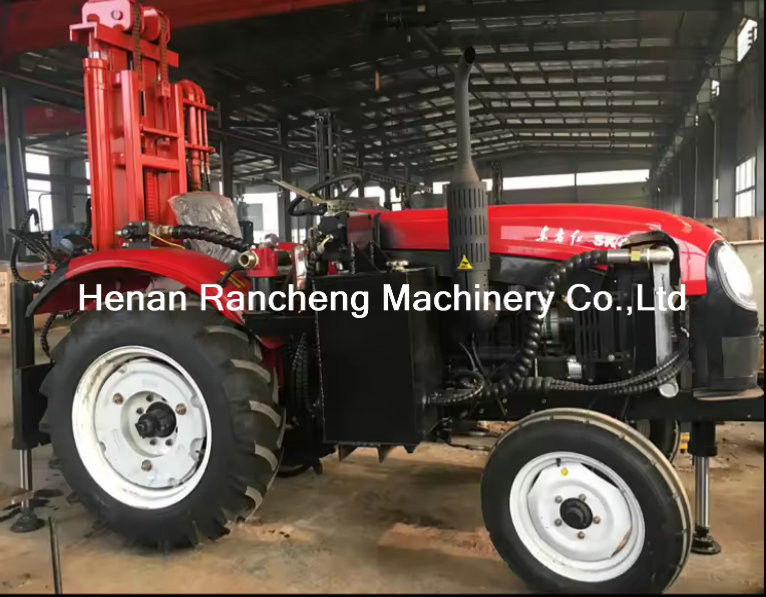 Máy kéo động cơ diesel chạy bằng động cơ khoan sâu 200m cho giếng nước