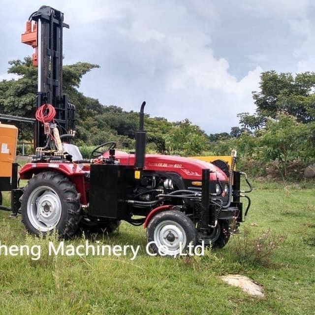 Máy kéo động cơ diesel chạy bằng động cơ khoan sâu 200m cho giếng nước
