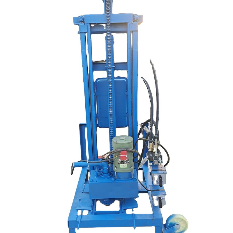 Đàn khoan thủy thủng điện di động sâu 100m với động cơ 22 mã lực 40kg tải trọng tối đa