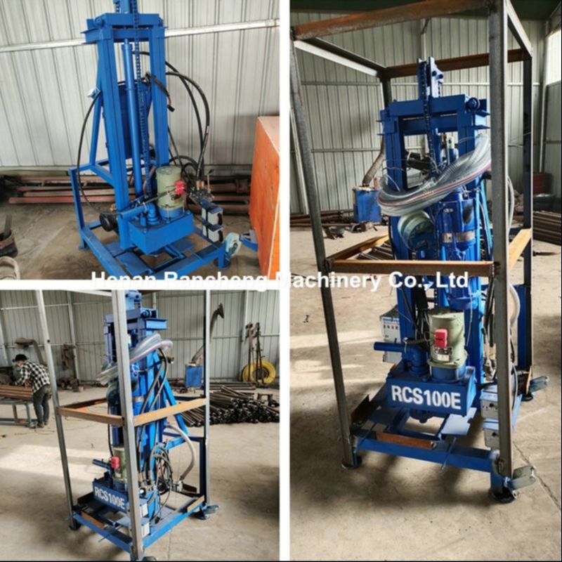 Đàn khoan thủy thủng điện di động sâu 100m với động cơ 22 mã lực 40kg tải trọng tối đa