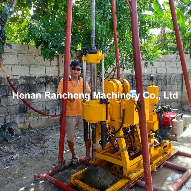 200m Độ sâu thủy lực khoan khoan lỗ nhỏ Mutil chức năng 90 ° ≈ 75 ° góc khoan