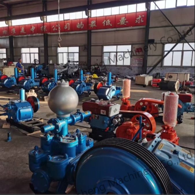 185KW Điện lực 7MPa Áp suất tối đa máy bơm bùn khoan cho dự án giếng nước sâu 1000m 7200kg