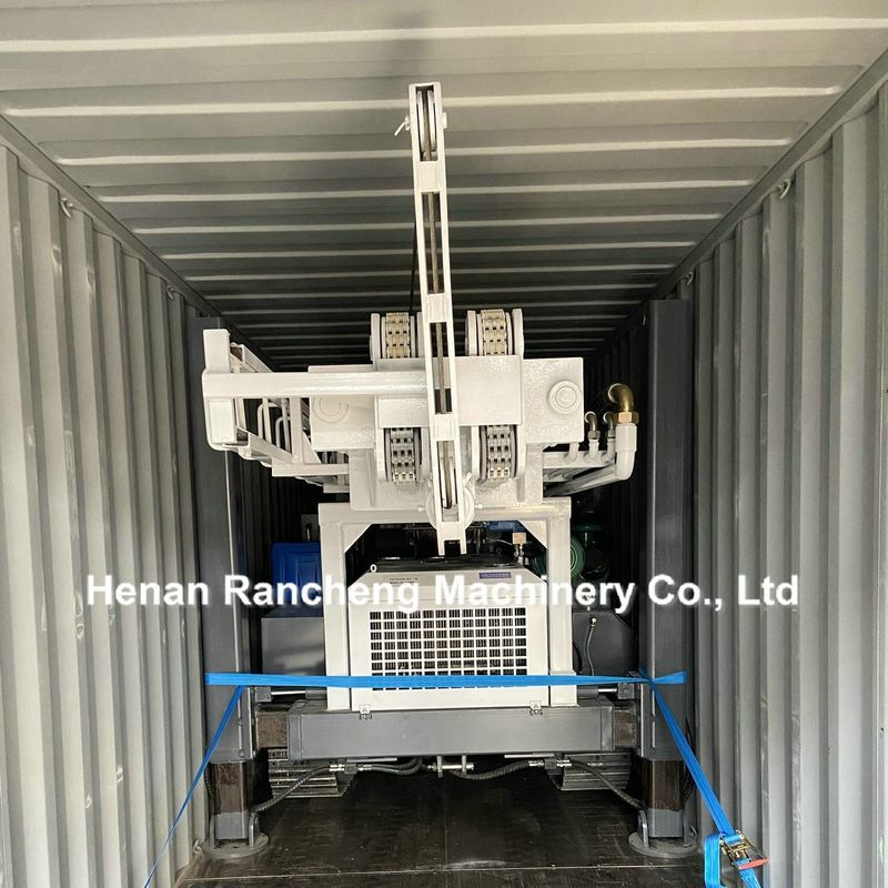 Máy khoan sâu DTH khoan sâu 350m Máy giếng nước cho chuyên gia