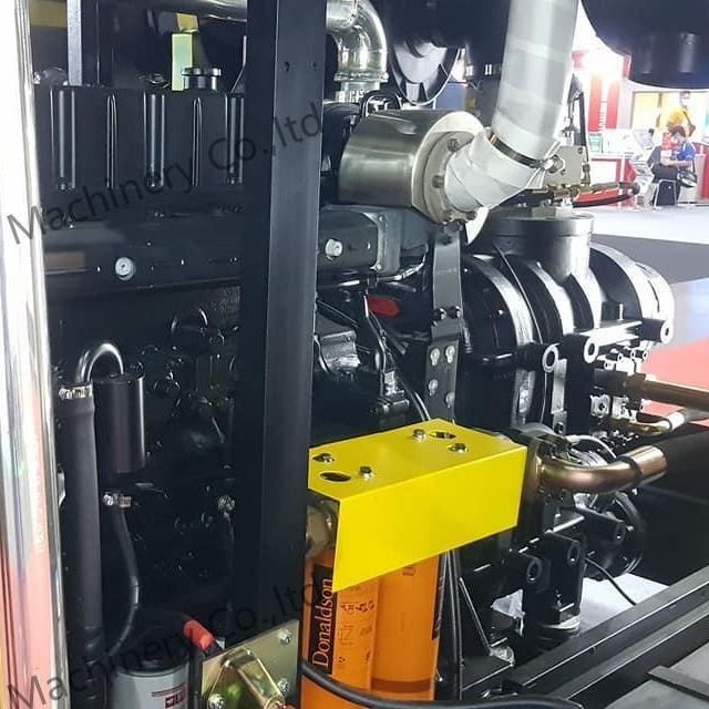 Công suất 1107CFM Áp suất 25bar Máy diesel máy nén vít máy nén không khí di động