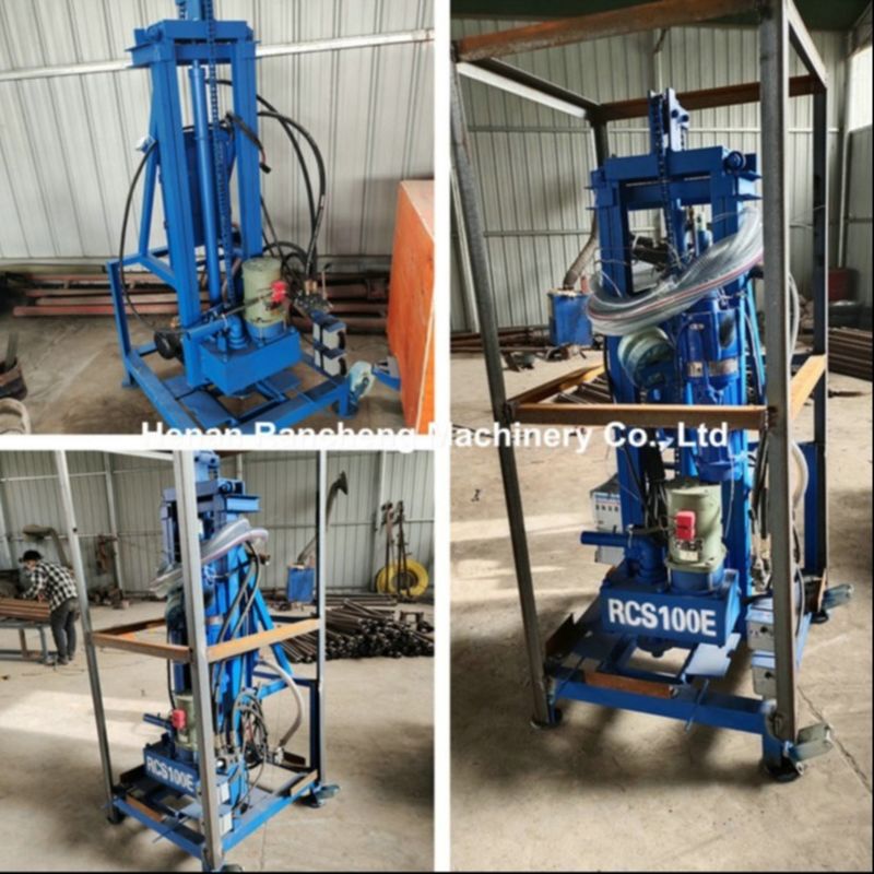 150m Độ sâu Động tay khoan giếng khoan 22Hp / 16.2Kw động cơ diesel năng lượng loại đập và xoay