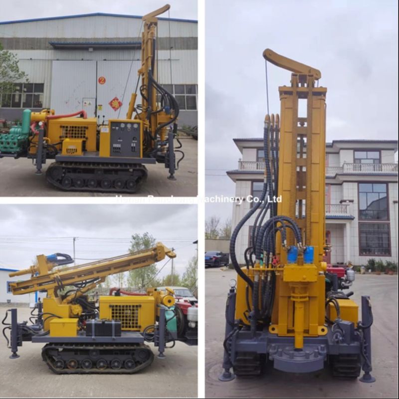 150M Crawler gắn sâu lỗ nước giếng khoan giếng thủy lực máy