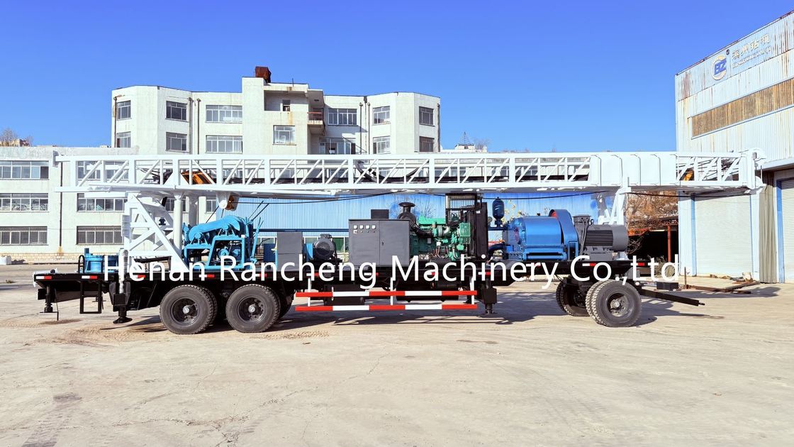 Ứng dụng khoan giếng nước với động cơ diesel Cummins 132KW để khoan nước 600m