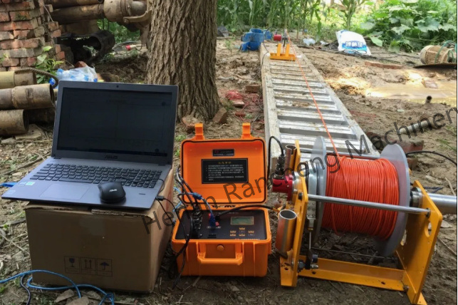 300m Thiết bị địa vật lý lỗ khoan nước giếng Log công cụ