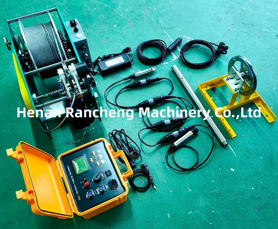 300m Thiết bị địa vật lý lỗ khoan nước giếng Log công cụ