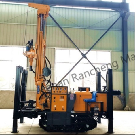 Bộ khoan giếng nước 400 mét loại crawler hoàn toàn thủy lực 140 - 350mm