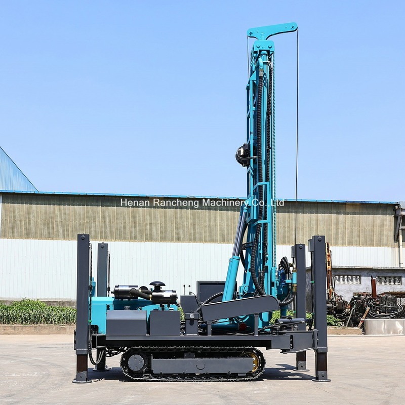 Bộ khoan giếng nước 400 mét loại crawler hoàn toàn thủy lực 140 - 350mm