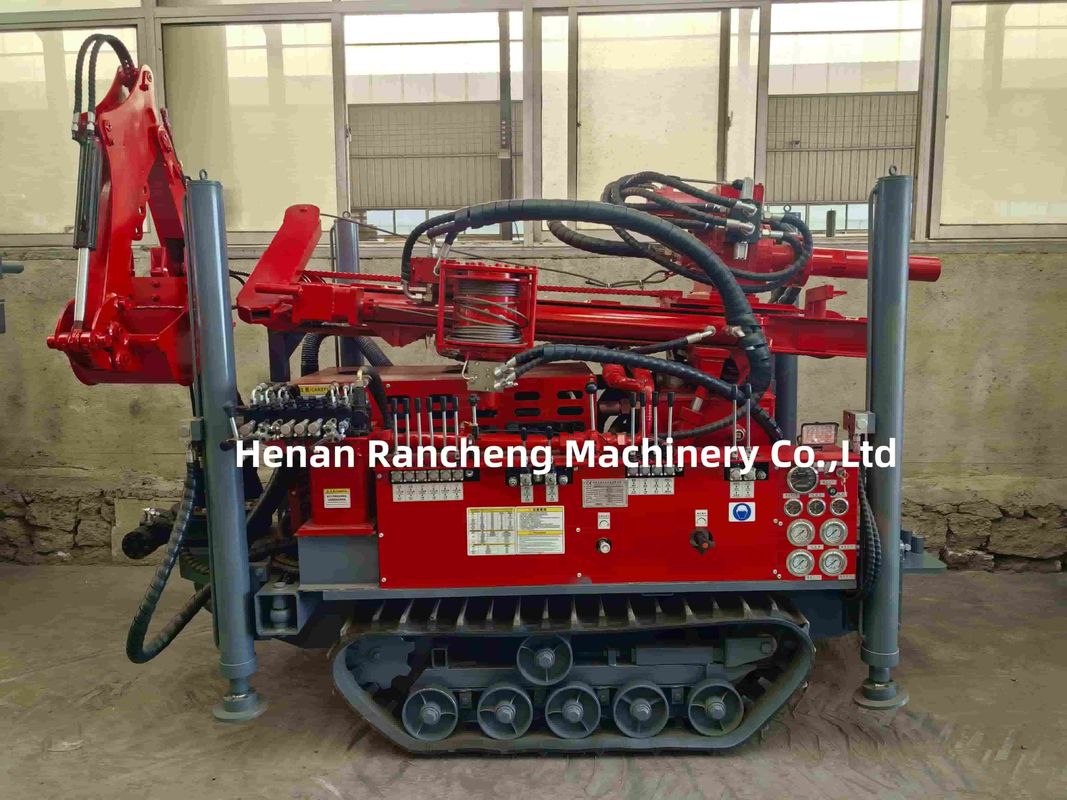 Máy khoan giếng nước RCF180S với Cần đào 0.8t Áp suất khí 1.7-2.5Mpa
