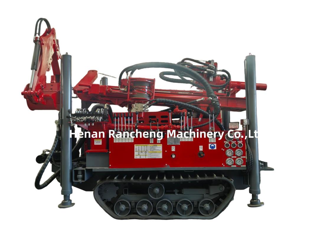 Máy khoan giếng nước RCF180S với Cần đào 0.8t Áp suất khí 1.7-2.5Mpa