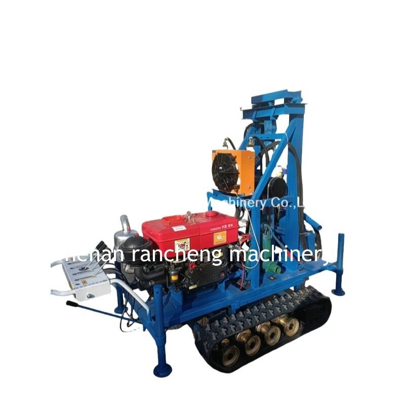 RCS200C mini khoan khoan cho khoan 150 mét giếng nước / động cơ diesel 25hp với bơm nước