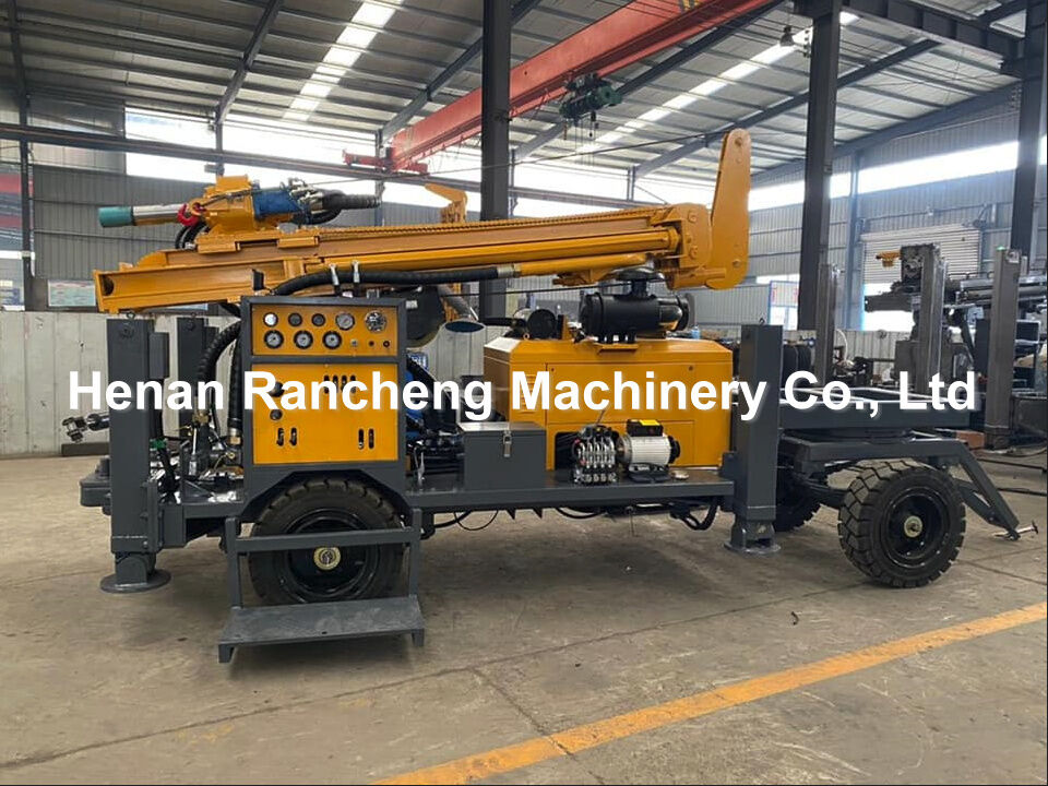 RCF350W 350m Hydraulic Water Borehole Drilling Machine For Deep Water Well Projects