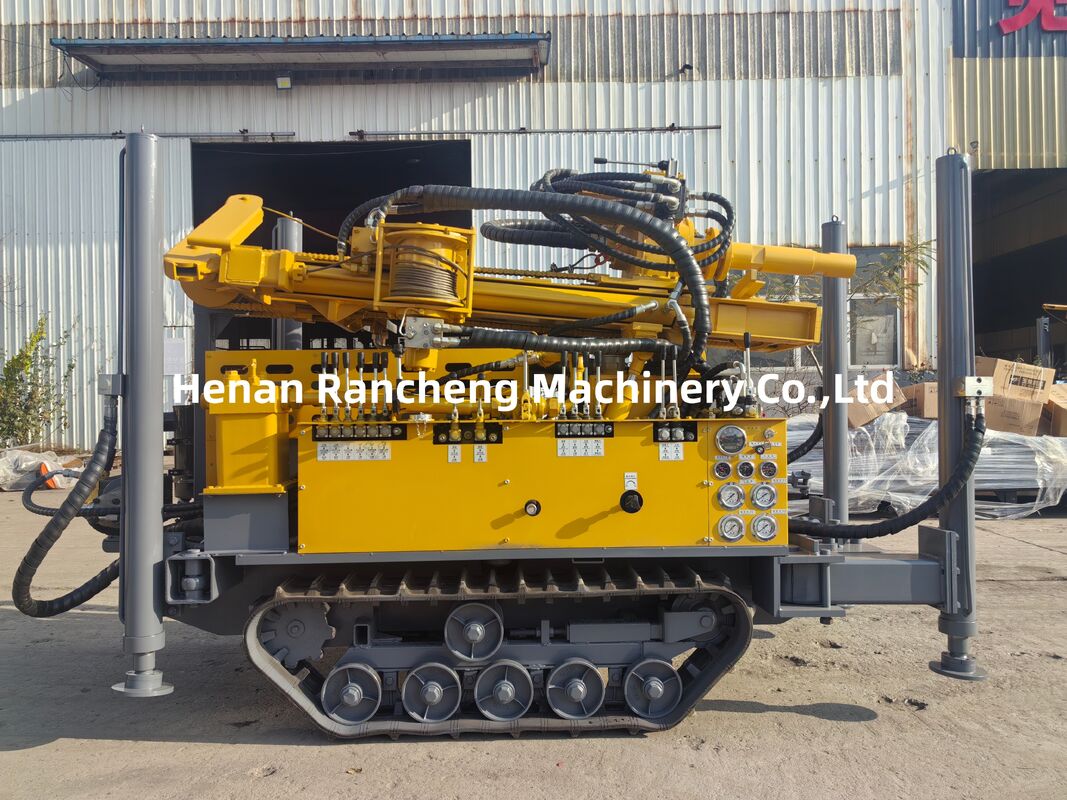 Máy khoan giếng nước sâu 180m 77.3KW Động cơ Crawler Máy khoan giếng nước