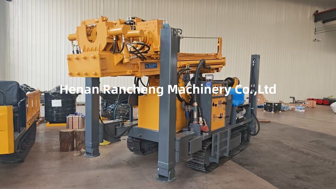 300m Độ sâu giếng nước loại máy khoan máy khoan 85KW Yuchai Engine