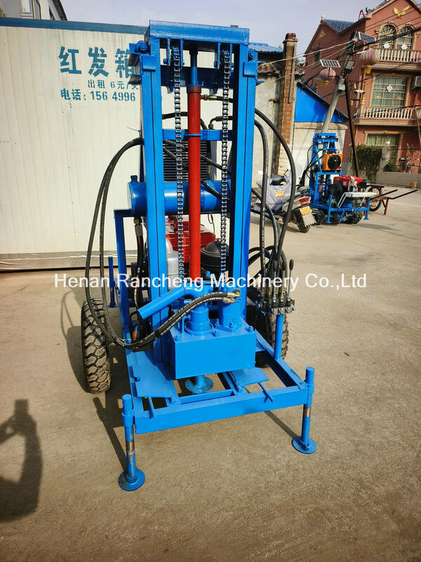 150m Độ sâu khoan Máy khoan giếng nước di động với đường kính lỗ khoan 450mm