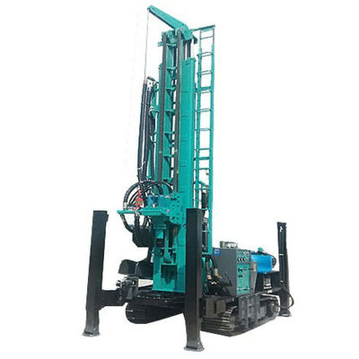 280m Đường khoan giếng nước Diesel Điện thủy lực CE / ISO được chứng nhận cho làng / tưới tiêu