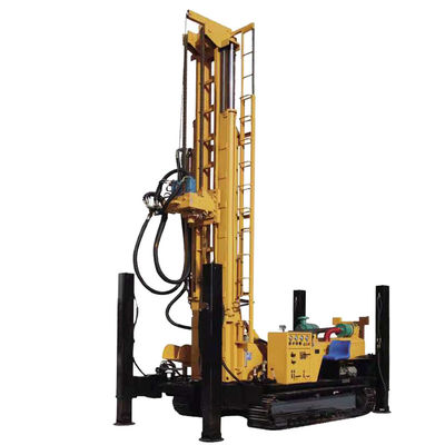 300m Độ sâu giếng nước loại máy khoan máy khoan 85KW Yuchai Engine