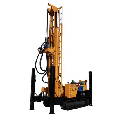 Thiết bị khoan giếng nước khí thủy lực 500m Độ sâu khoan 118KW Động cơ