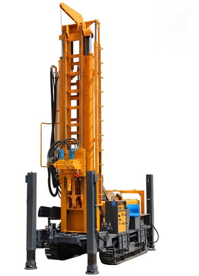 Máy khoan giếng nước khí nén 580m Độ sâu khoan 132KW Động cơ