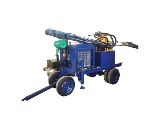 Máy khoan lỗ sâu 180m 55KW Động cơ 90mm - 300mm Dia 5200kg