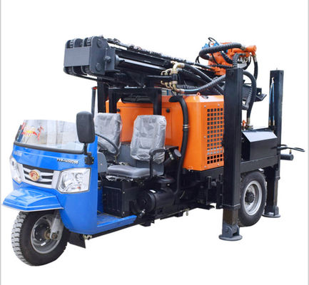 Máy khoan lỗ sâu 200m Máy khoan nước gắn ba bánh 65KW