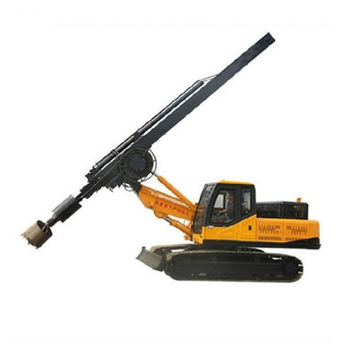 Hydraulic Oil Cylinder Rotary Drilling Rig 15m / 20m Độ sâu 110KW Cu-mmins Engine