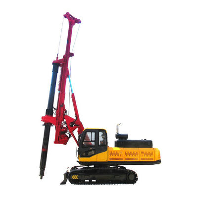 Máy khoan quay máy khoan nước 170KW Động cơ 40m Độ sâu đống