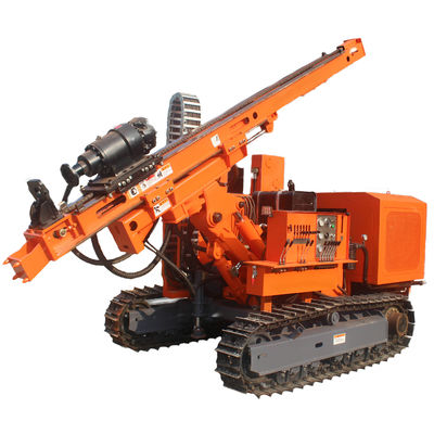 20 - 100m Độ sâu khoan thủy lực Crawler Pile Driver Machine 115HP Động cơ diesel