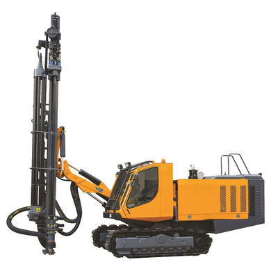 Crawler loại đá DTH máy khoan 32m Độ sâu khoan 242KW Cummins động cơ