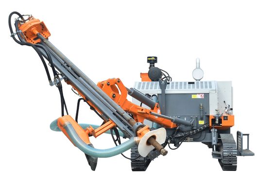 Máy khoan DTH tích hợp thủy lực sâu 22m 264HP Động cơ diesel