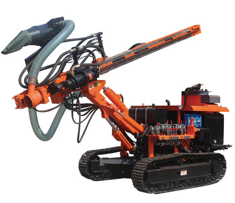 Máy khoan thủy lực DTH 61HP Động cơ diesel 40m Độ sâu khoan