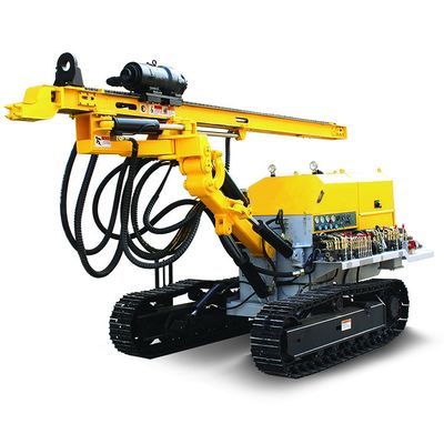 60-80m Độ sâu Crawler DTH thủy lực khoan 90-165mm đường kính cả Rotary và búa khoan