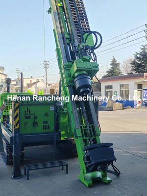 1200m Độ sâu Full Hydraulic Core Drilling Rig Với động cơ Yuchai 6 xi lanh 92KW
