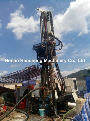 Crawler Hydraulic Sonic Crawler Drilling Rig Với động cơ Cu-mmins 132KW